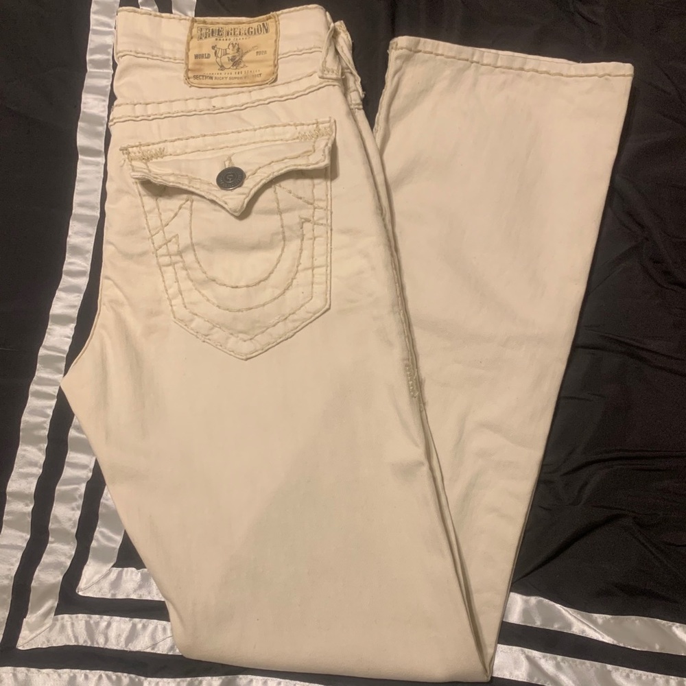 True Religion distressed jeans